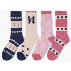 Chaussettes en 57% Laine Fine